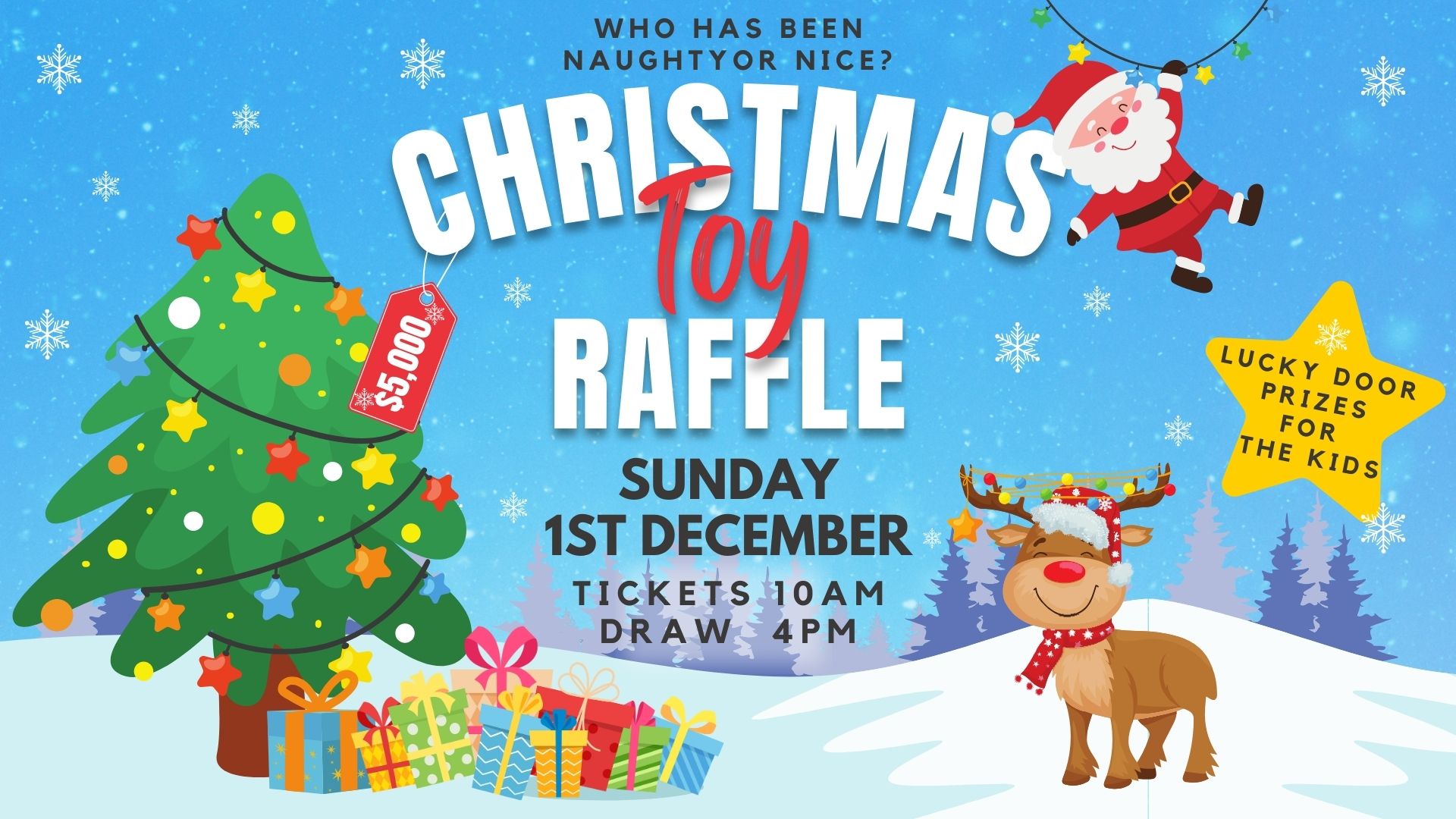 Christmas Toy Raffle - Windsor RSL
