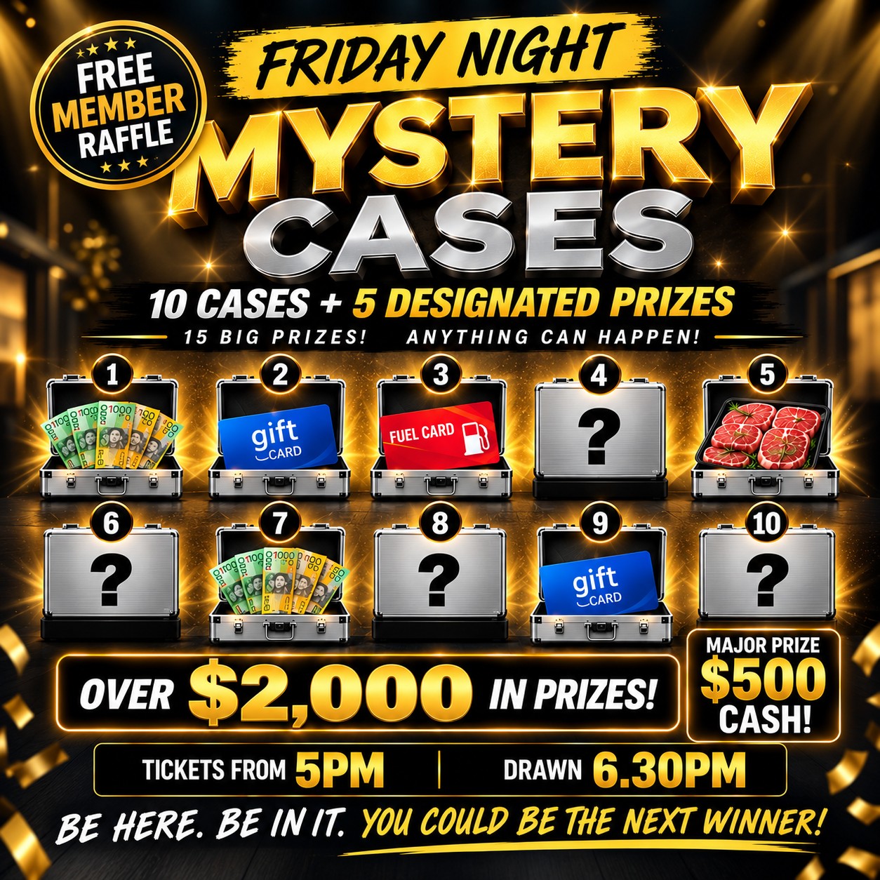 Mystery Cases Friday